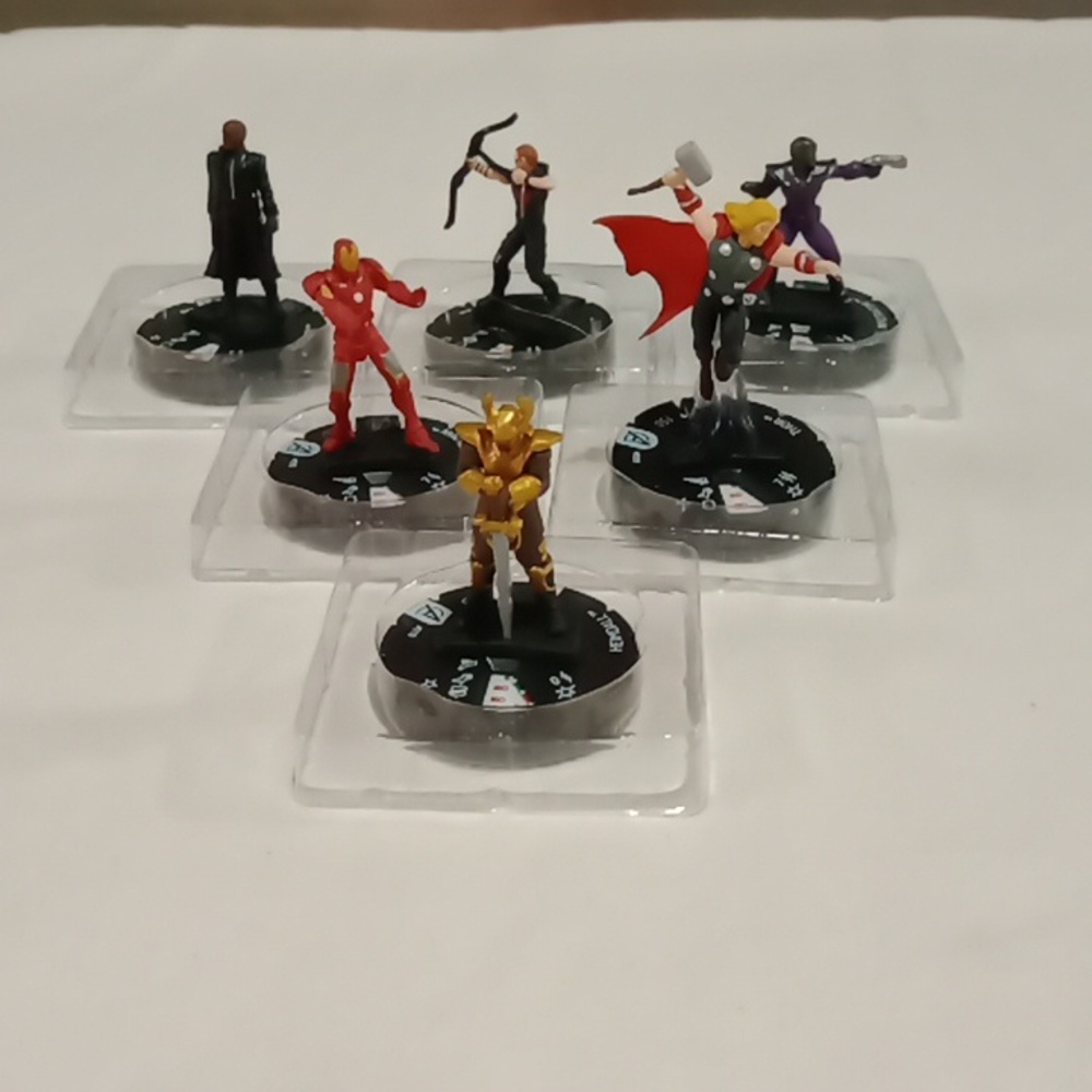 Marvel The Avengers booster pack game pieces